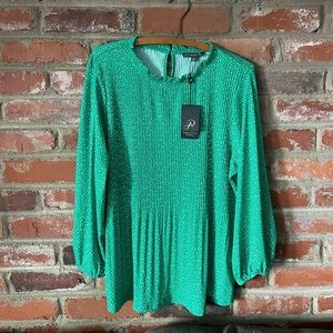 NWT Pleated Blouse